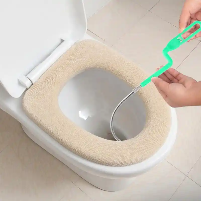 Long Sewer Cleaning Wire Spring Home Bendable Sink Tub