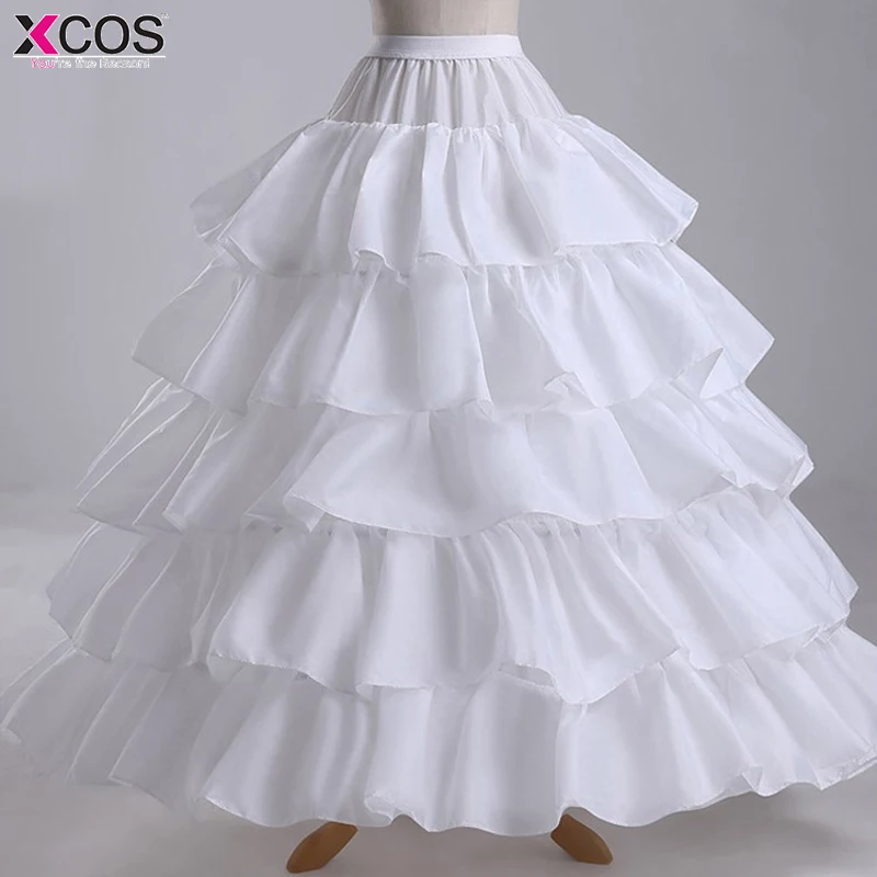 White Big Ruffle Wedding Accessories Tulle Underskirts 4 Hoops 5 Layers Ball Gown Petticoats Black Petticoat Crinoline
White Big Ruffle Wedding Accessories Tulle Underskirts 4 Hoops 5 Layers Ball Gown Petticoats Black Petticoat Crinoline