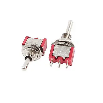 SPDT ON-OFF-ON 3 Position Momentary Electric Toggle Switch AC 120V 5A Red 2pcs
SPDT ON-OFF-ON 3 Position Momentary Electric Toggle Switch AC 120V 5A Red 2pcs