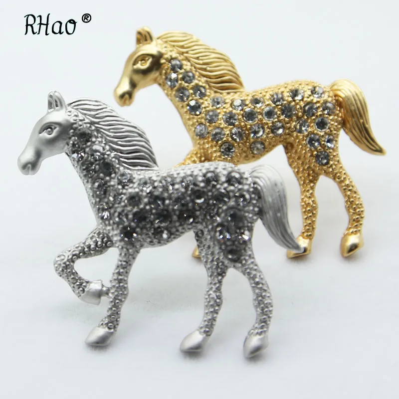 RHao Lovely Rhinestone Horse Brooches pins Women Men Girls Suit Corsage scarf dress clothes Animal Brooches hijab pins jewelry
RHao Lovely Rhinestone Horse Brooches pins Women Men Girls Suit Corsage scarf dress clothes Animal Brooches hijab pins jewelry