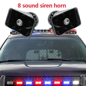 LARATH 12V 8 sound loud siren horn black for car truck speaker warning alarm Police Fire Horn ASE/CJB/Bluetooth system module
LARATH 12V 8 sound loud siren horn black for car truck speaker warning alarm Police Fire Horn ASE/CJB/Bluetooth system module