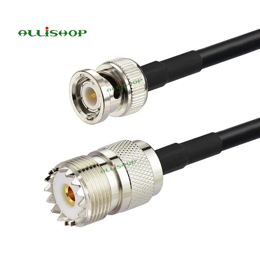 CB Ham Radio Antenna Adapter, UHF Female SO239 to BNC Male RG58 Extension Cable 1/2/5/8/10/12/15M
CB Ham Radio Antenna Adapter, UHF Female SO239 to BNC Male RG58 Extension Cable 1/2/5/8/10/12/15M