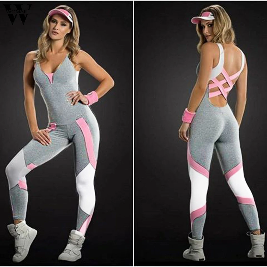 Womail bodysuit Women fashion Summer Sleeveless Sexy V Neck Casual Solid Playsuit Jumpsuit Sports Trousers Holiday 2019 M521
Womail bodysuit Women fashion Summer Sleeveless Sexy V Neck Casual Solid Playsuit Jumpsuit Sports Trousers Holiday 2019 M521
