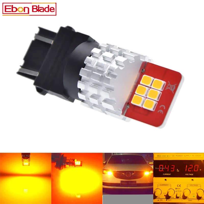 2 x New Amber 3157 3156 3057 T25 LED Auto Car light Source Backup Reverse Lamp Tail Stop Bulb DRL Light Turn Signal 9V-16V DC
2 x New Amber 3157 3156 3057 T25 LED Auto Car light Source Backup Reverse Lamp Tail Stop Bulb DRL Light Turn Signal 9V-16V DC