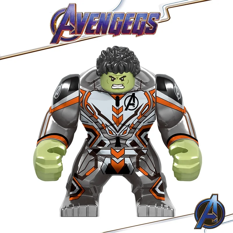 LegoING Avengers 4 Endgame Marvel Iron Man Hulk Thanos Infinity Gauntlet Playmobil Building Blocks Figures Children Gift Toys
LegoING Avengers 4 Endgame Marvel Iron Man Hulk Thanos Infinity Gauntlet Playmobil Building Blocks Figures Children Gift Toys