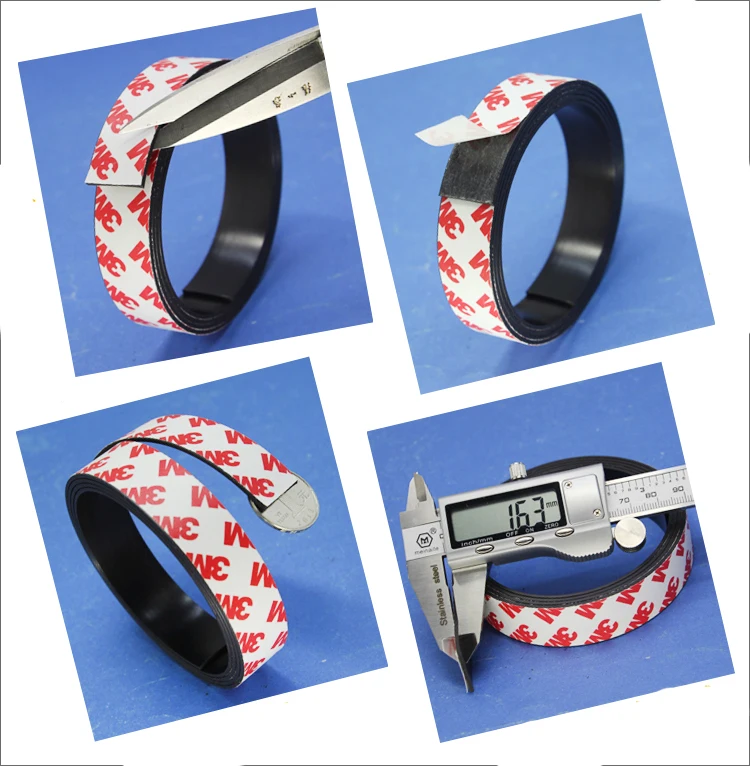 Ribbon tape 10x2/12x2/15x1.5/20x1.5/25x1.5/30x1.5x/40x1.5/50x1.5 Magnetic Stripe Self Adhesive Flexible DIY Strip Tape
Ribbon tape 10x2/12x2/15x1.5/20x1.5/25x1.5/30x1.5x/40x1.5/50x1.5 Magnetic Stripe Self Adhesive Flexible DIY Strip Tape