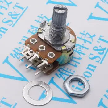 5pcs WH148 20K 6 foot double potentiometer B20K short handle audio amplifier
5pcs WH148 20K 6 foot double potentiometer B20K short handle audio amplifier