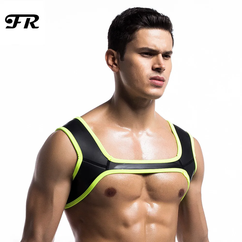 FR Men's Neoprene Harness Chest Shoulder Supports Braces Protective Gear Fitness
FR Men's Neoprene Harness Chest Shoulder Supports Braces Protective Gear Fitness
