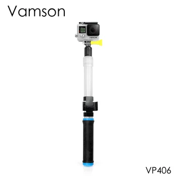 Vamson for Go Pro 6 5 Accessories Floating Extension Pole Stick Floaty Monopod with WiFi Remote Clip for GoPro Hero 5 4 3+ VP406
Vamson for Go Pro 6 5 Accessories Floating Extension Pole Stick Floaty Monopod with WiFi Remote Clip for GoPro Hero 5 4 3+ VP406