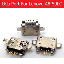 Nouvelle prise chargeur USB pour Lenovo TAB 2 A8-50LC connecteur Port USB pour Lenovo A5500 prise de charge Dock remplacement(China)