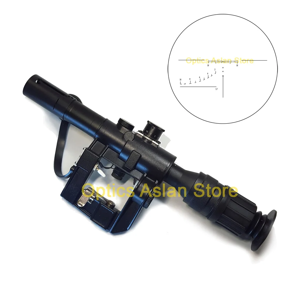 SVD 4X26 PSO-1 Optics Riflescope Dragunov Tactical Red Illuminated Rifle Scope for Airsoft Red Dot Sight Rifle Scope Mounts
SVD 4X26 PSO-1 Optics Riflescope Dragunov Tactical Red Illuminated Rifle Scope for Airsoft Red Dot Sight Rifle Scope Mounts