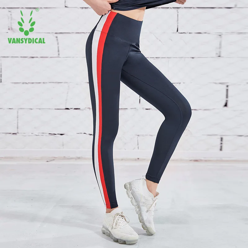 Vansydical Women's Yoga Pants High-waist Stretchy Gym Running Compression Tights Hips Push Up Fitness Sports Leggings
Vansydical Women's Yoga Pants High-waist Stretchy Gym Running Compression Tights Hips Push Up Fitness Sports Leggings
