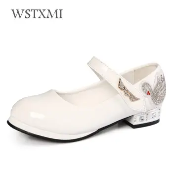 New Fashion Girls Princess Leather Shoes for Kids High Heels Dance Shoes Korean Girls White Dress Sheos Children Wedding Sandals
New Fashion Girls Princess Leather Shoes for Kids High Heels Dance Shoes Korean Girls White Dress Sheos Children Wedding Sandals