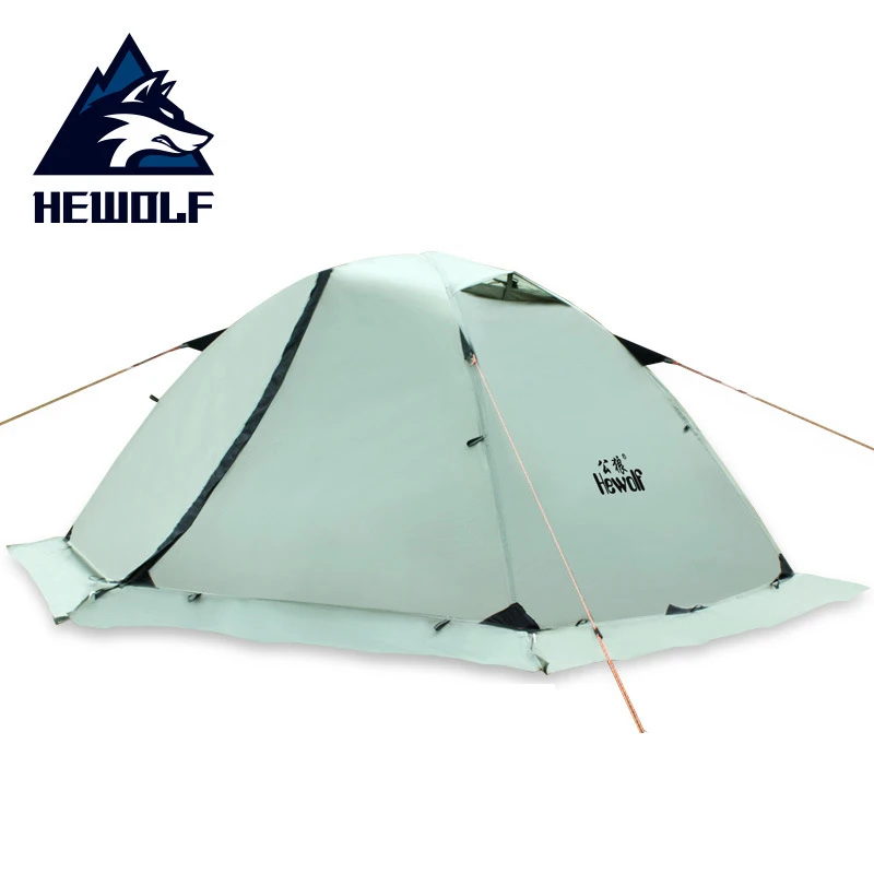 Hewolf Professional Double Person Aluminum Pole Double Layer Waterproof Windproof Snowproof Camping Tent With Snow Skirt
Hewolf Professional Double Person Aluminum Pole Double Layer Waterproof Windproof Snowproof Camping Tent With Snow Skirt