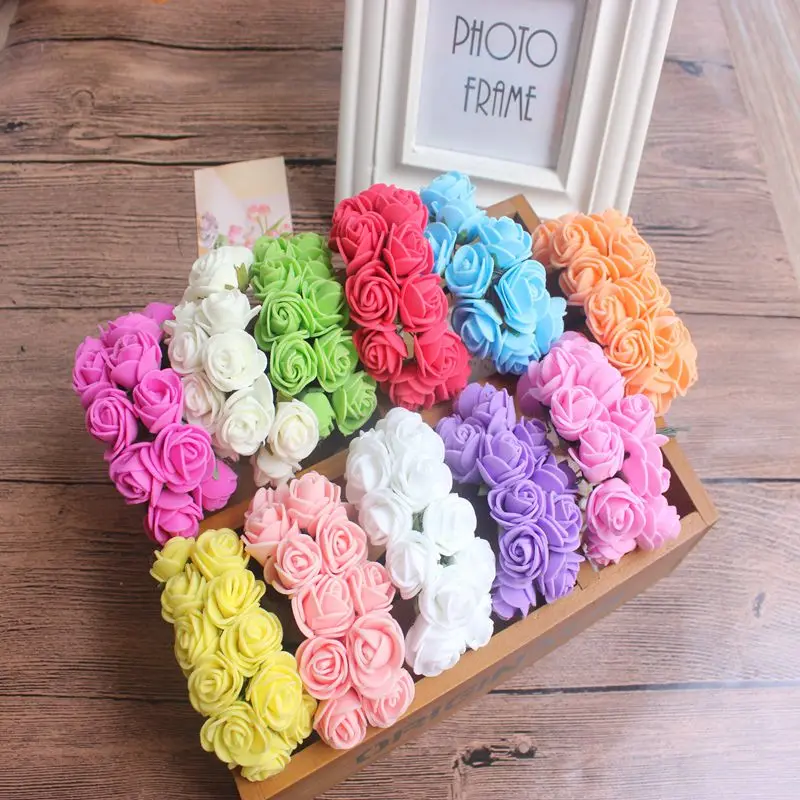 12pcs/lot Simulation Mini Rose Artificial flower foam flower diy flower ball garland headdress Wedding decoration Bridal Flowers
12pcs/lot Simulation Mini Rose Artificial flower foam flower diy flower ball garland headdress Wedding decoration Bridal Flowers