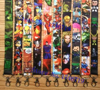 Free Shipping 100 pcs mix superheros Key Chains Neck Strap Keys Camera ID Card Lanyard G-11
Free Shipping 100 pcs mix superheros Key Chains Neck Strap Keys Camera ID Card Lanyard G-11
