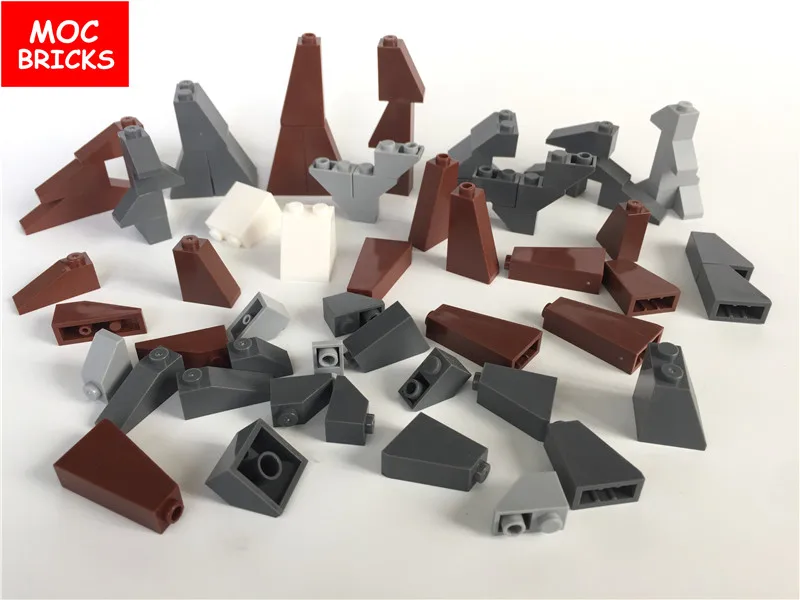 10pcs/lot MOC Bricks Inverted Slope Bricks & Slope Bricks DIY Educational Building Blocks Action Figure Children gifts
10pcs/lot MOC Bricks Inverted Slope Bricks & Slope Bricks DIY Educational Building Blocks Action Figure Children gifts