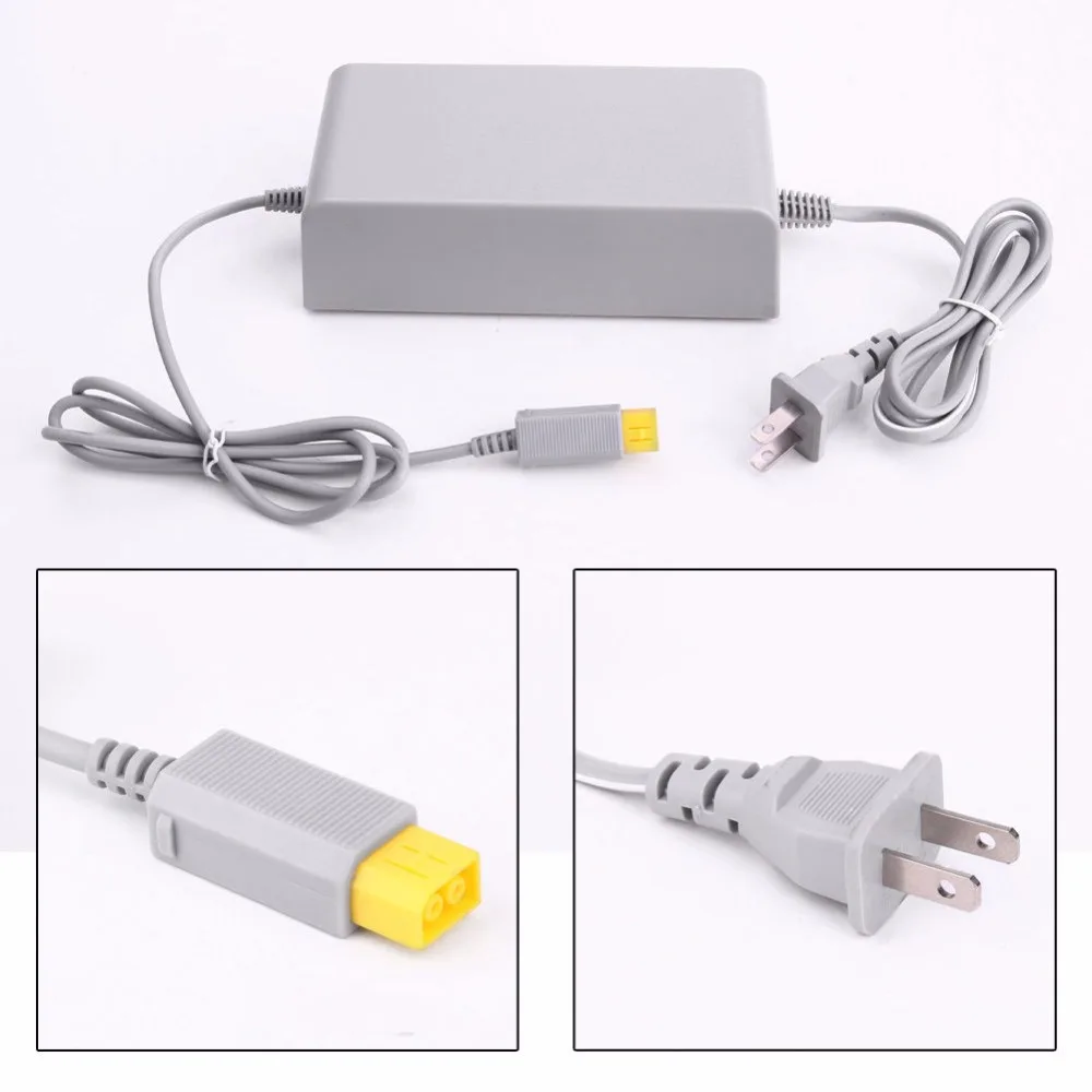 6ft AC100-240V Adapter Charger Power Supply 15V 5A with Cord for Nintendo Wii U #0327
6ft AC100-240V Adapter Charger Power Supply 15V 5A with Cord for Nintendo Wii U #0327