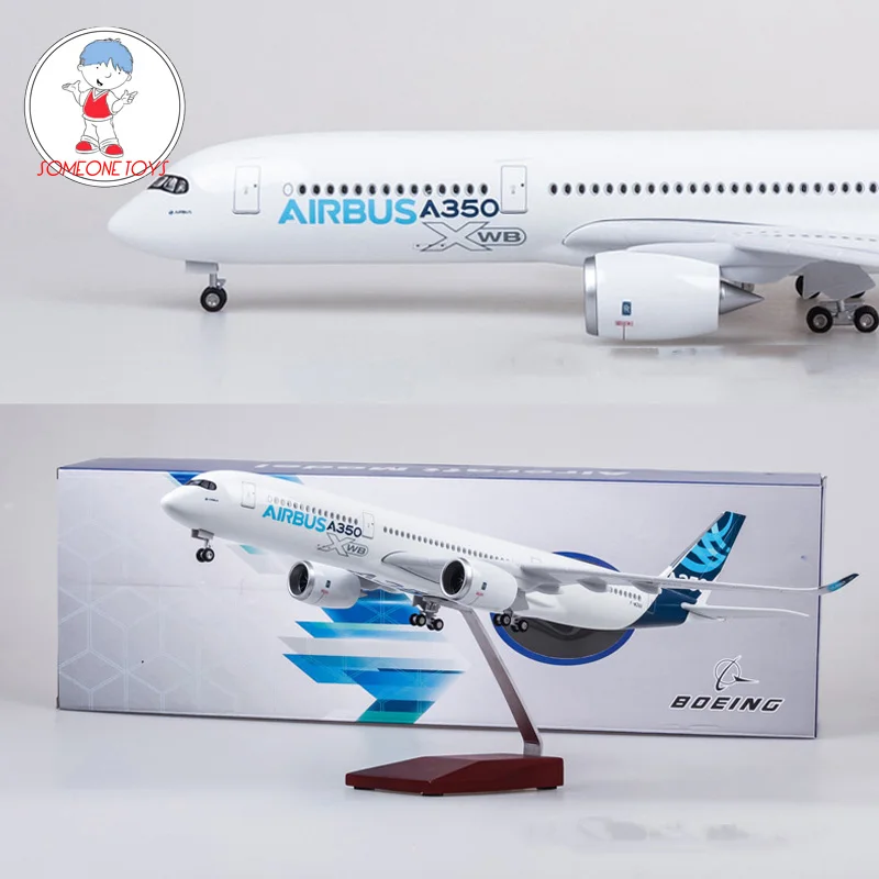 47CM 1/142 Scale Airplane Airbus A350 Prototype XWB Airline Model W Light and Wheel Diecast Plastic Resin Plane For Collection
47CM 1/142 Scale Airplane Airbus A350 Prototype XWB Airline Model W Light and Wheel Diecast Plastic Resin Plane For Collection
