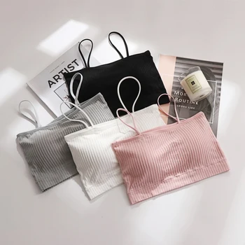 SP&CITY Vertical Striped Cotton Women Summer Soft Invisible Bra Chest Fashion Sexy Tube Top Inside Dress Female Lingerie
SP&CITY Vertical Striped Cotton Women Summer Soft Invisible Bra Chest Fashion Sexy Tube Top Inside Dress Female Lingerie