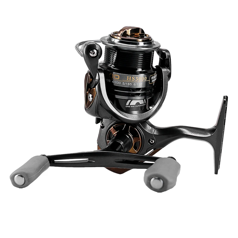 Spinning Fishing Reel HS2000/HS3000 Series Double Rocker 5+1BB High-speed 7.1:1 Max Drag 6.0kg Bait Casting Fishing Reel
Spinning Fishing Reel HS2000/HS3000 Series Double Rocker 5+1BB High-speed 7.1:1 Max Drag 6.0kg Bait Casting Fishing Reel