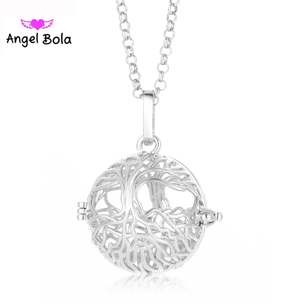 New Luxurious DIY Pendant Jewelry Metal Copper Angel Bola Cage 22.5mm Maternity Ball In long necklace For Women L120
New Luxurious DIY Pendant Jewelry Metal Copper Angel Bola Cage 22.5mm Maternity Ball In long necklace For Women L120
