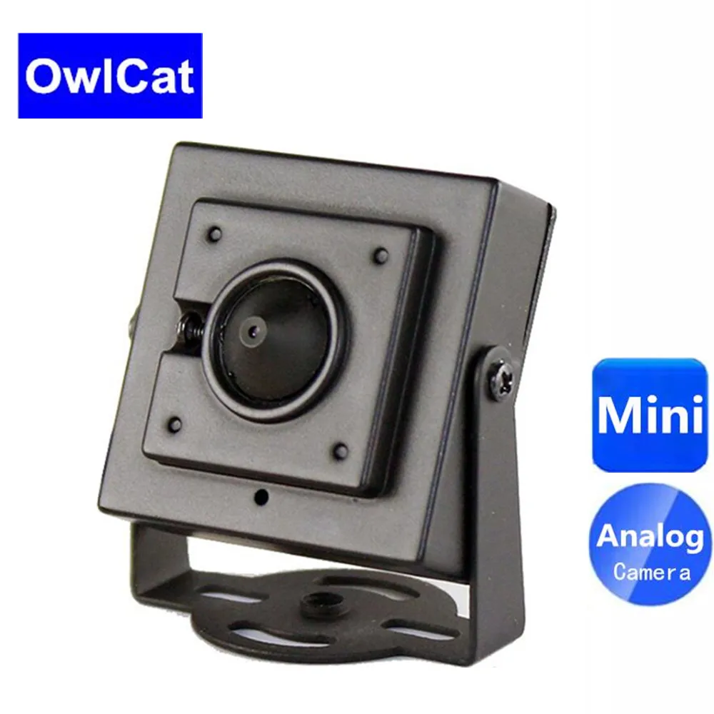 

Analog Small Mini 700TVL CMOS Color Wired CCTV Camera 3.7MM Lens Metal Housing Micro Mini Security Surveillance Camera PAL NTSC