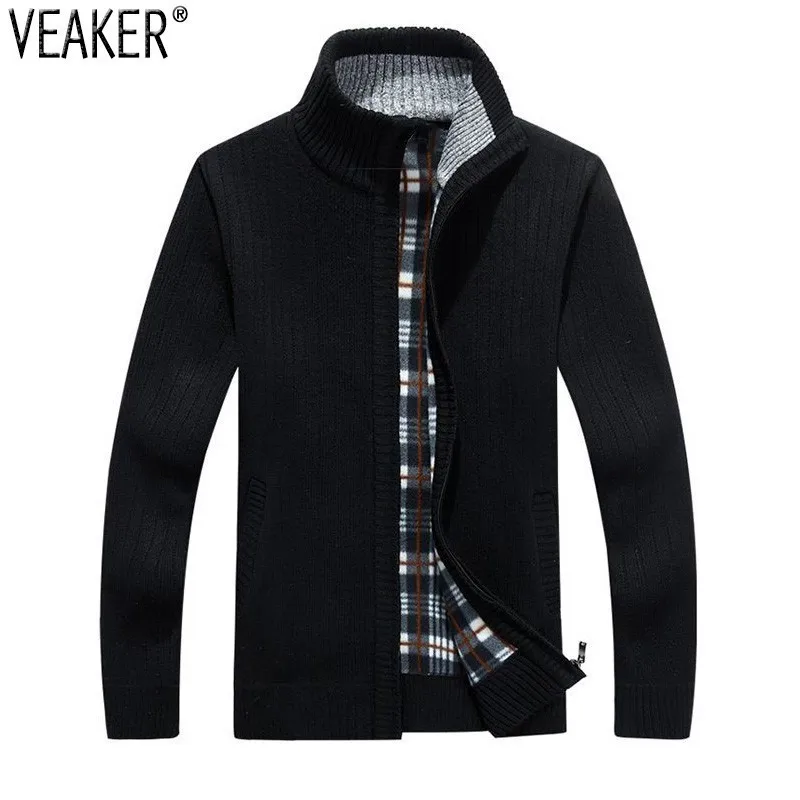 2019 New Men's Solid Color Sweatercoat Male Autumn Winter Thick Sweater coat Outerwear Slim Fit Wool Fleece Sweaters Jacket 3XL
2019 New Men's Solid Color Sweatercoat Male Autumn Winter Thick Sweater coat Outerwear Slim Fit Wool Fleece Sweaters Jacket 3XL