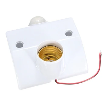 1pcs E27 PIR Motion Sensor LED Lamp Base Holder AC 180-240V With Infrared Induction Light Contral Bulb Socket Delay Off Holder
1pcs E27 PIR Motion Sensor LED Lamp Base Holder AC 180-240V With Infrared Induction Light Contral Bulb Socket Delay Off Holder