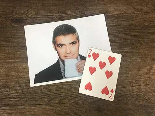 Photo To Prediction Card - Close Up Magic Tricks Predict A Mentalism Props Gimmick Illusions Vanishing | Игрушки и хобби