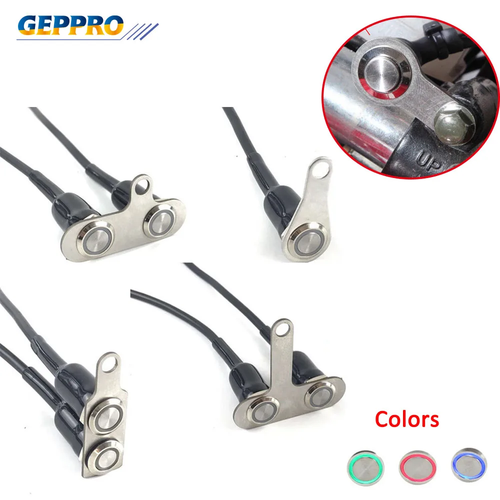 Universal Stainless Steel LED Motorcycle Switch ON-OFF Handlebar Adjustable Mount Fog Light Waterproof Switches Button DC12V
Universal Stainless Steel LED Motorcycle Switch ON-OFF Handlebar Adjustable Mount Fog Light Waterproof Switches Button DC12V