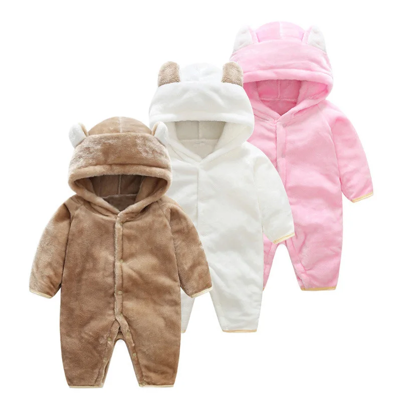 2018 Autumn Winter Baby Boy Girl Clothes Baby Rompers Velvet Newborns Baby Clothes Suits Ropa Bebe For 0-24M Free Shipping
2018 Autumn Winter Baby Boy Girl Clothes Baby Rompers Velvet Newborns Baby Clothes Suits Ropa Bebe For 0-24M Free Shipping