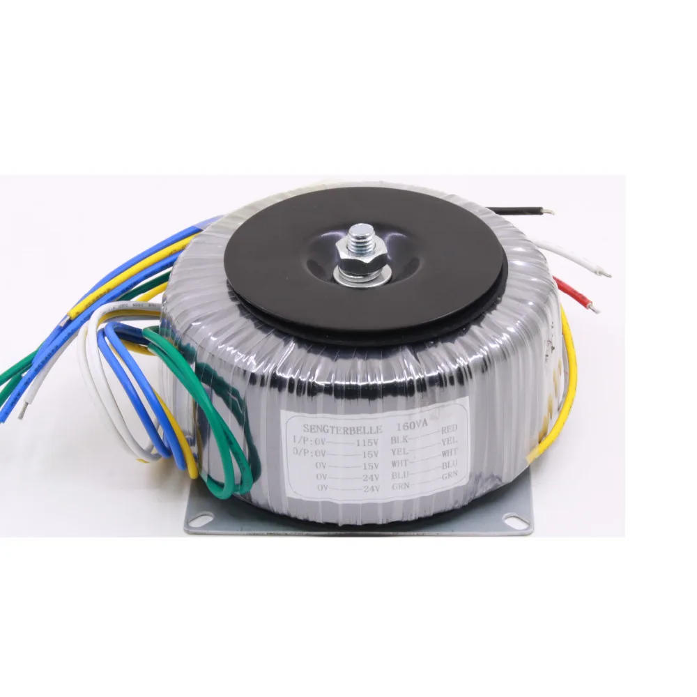 1pcs HDM toroidal transformer 160W double 15v dual 24v transformer for amplifier
1pcs HDM toroidal transformer 160W double 15v dual 24v transformer for amplifier