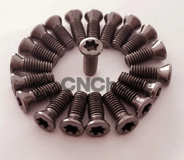 50PCS/lot M2*6 M2.5*6 M2.5*8 M3*8 M3*10 M3*12 M3.5*8 M3.5*10 M3.5*12 M4*10 M4*12 M5*10 CNC lathe tool spare screws Torx screws