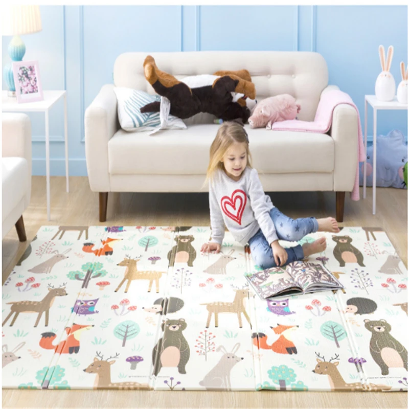 XPE Folding Toy Crawling Mat 1.5*2.0M Foam Two-Sided Pattern Baby Climbing Mat ChildrenThickening Game Pad Living Room Home Mat
XPE Folding Toy Crawling Mat 1.5*2.0M Foam Two-Sided Pattern Baby Climbing Mat ChildrenThickening Game Pad Living Room Home Mat