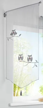Free shipping new arrival Rod Pocket top Tulle kitchen window curtain owl embroidered door sheer liftering roman blinds
Free shipping new arrival Rod Pocket top Tulle kitchen window curtain owl embroidered door sheer liftering roman blinds