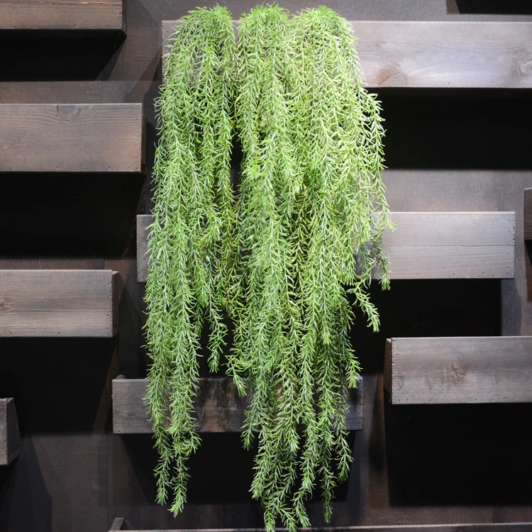 93cm Artificial flowers vine Plastic Pine needles grass hanging vine home decoration Potted hanging basket hanging vine plant
93cm Artificial flowers vine Plastic Pine needles grass hanging vine home decoration Potted hanging basket hanging vine plant