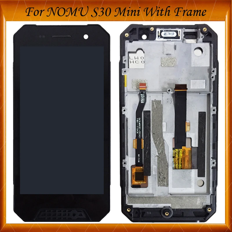100% Working Well For Nomu S30 Mini LCD Display And Touch Screen 4.7 Inch For Nomu S30 Mini Mobile Phone Accessories
100% Working Well For Nomu S30 Mini LCD Display And Touch Screen 4.7 Inch For Nomu S30 Mini Mobile Phone Accessories
