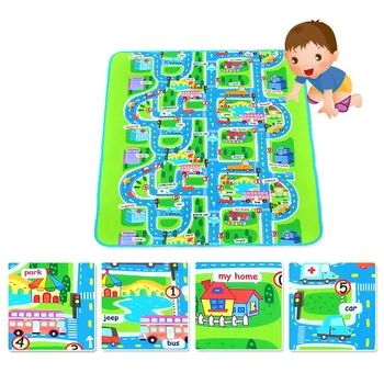 Baby Crawling Pad Thicken Floor Mat Children Toy Playmat Happy City Children's Game Mats Foldable Baby Play Mats Toys Gifts
Baby Crawling Pad Thicken Floor Mat Children Toy Playmat Happy City Children's Game Mats Foldable Baby Play Mats Toys Gifts