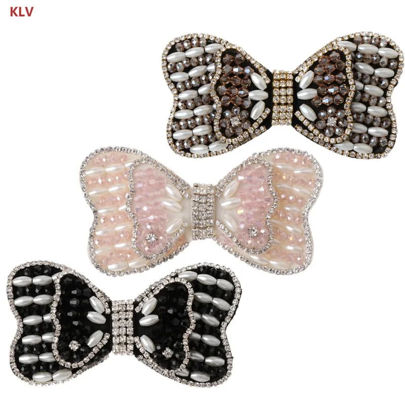 KLV Shoe Decoration Beads Bowknot Fashion Elegant Bags Clothes Charms DIY High Heels Women shoes Rhinstones Ornament
KLV Shoe Decoration Beads Bowknot Fashion Elegant Bags Clothes Charms DIY High Heels Women shoes Rhinstones Ornament