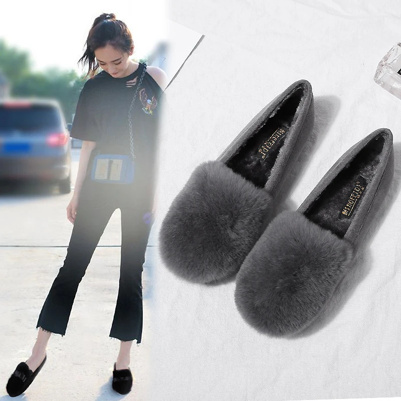 2018 Fashion Winter Women Flats With Fur Home Outdoor Casual Warm Slippers Female Ladies Cotton Women Winter Flat Chaussures
2018 Fashion Winter Women Flats With Fur Home Outdoor Casual Warm Slippers Female Ladies Cotton Women Winter Flat Chaussures
