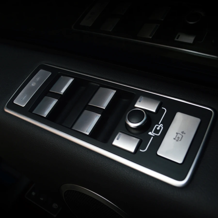 For Range Rover Velar for Discovery 5 for Range Rover Sport 10pcs Window button decoration stickers interior accessories
For Range Rover Velar for Discovery 5 for Range Rover Sport 10pcs Window button decoration stickers interior accessories