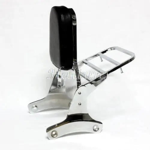MOTORCYCLE BACKREST SISSY BAR WITH LUGGAGE RACK For Honda Shadow ACE VT400 1992-1998,ACE VT750 1998-2003 CHROME
MOTORCYCLE BACKREST SISSY BAR WITH LUGGAGE RACK For Honda Shadow ACE VT400 1992-1998,ACE VT750 1998-2003 CHROME