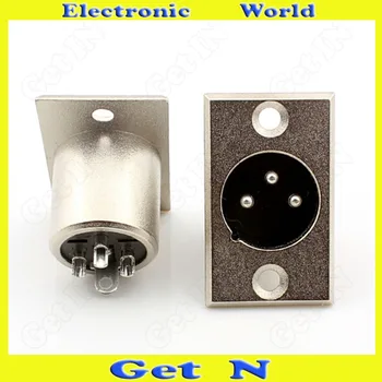 10pcs-100pcs J3F Rectangle 3-Pole Cannon XLR Socket Jack 3-Pole Rectangle Male Cannon Socket
10pcs-100pcs J3F Rectangle 3-Pole Cannon XLR Socket Jack 3-Pole Rectangle Male Cannon Socket
