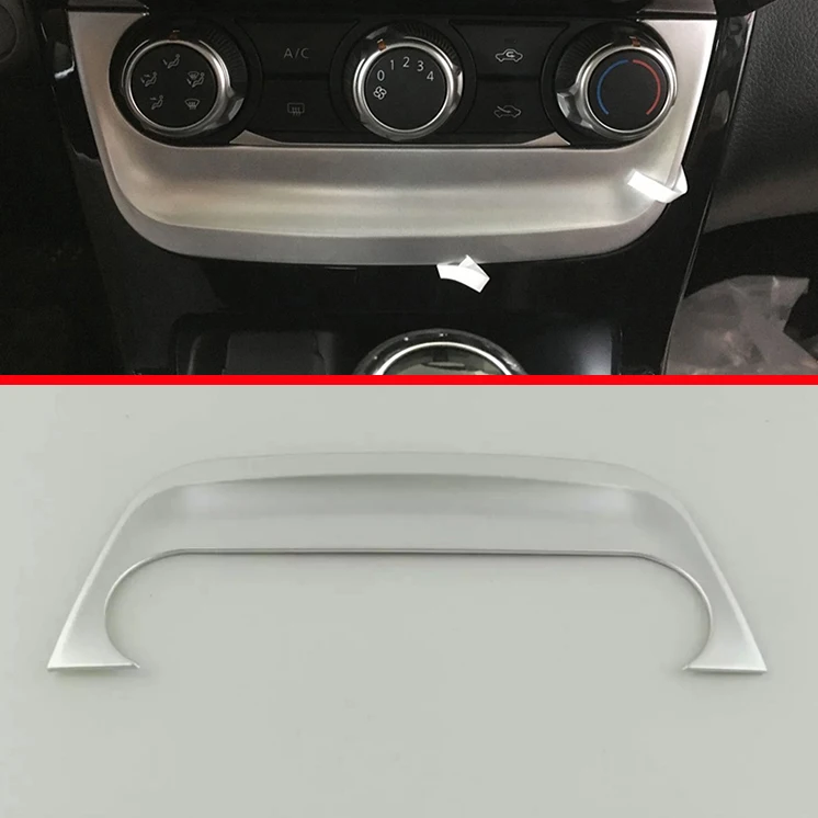 ABS Pearl Chrome Air-condition Switch Around Cover Trim For Nissan Sentra 2016 2017 Car Accessories Stickers
ABS Pearl Chrome Air-condition Switch Around Cover Trim For Nissan Sentra 2016 2017 Car Accessories Stickers