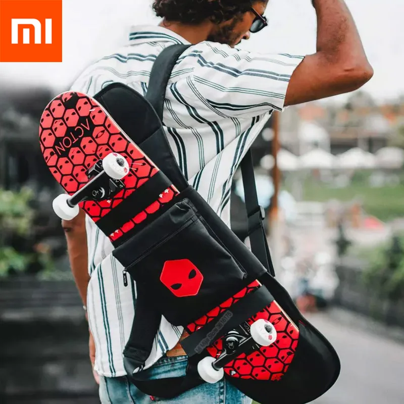 Xiaomi Mijia ACTON Durable Convenient Portable Skateboarding Skateboard Cover Longboard Carrying Backpack Carry Bag
Xiaomi Mijia ACTON Durable Convenient Portable Skateboarding Skateboard Cover Longboard Carrying Backpack Carry Bag