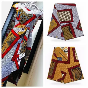 African Ankara Fabric Real Pagne Veritable Wax Soft 100% Cotton African Fabric Wax Print Good Quality Veritable Wax For Party
African Ankara Fabric Real Pagne Veritable Wax Soft 100% Cotton African Fabric Wax Print Good Quality Veritable Wax For Party