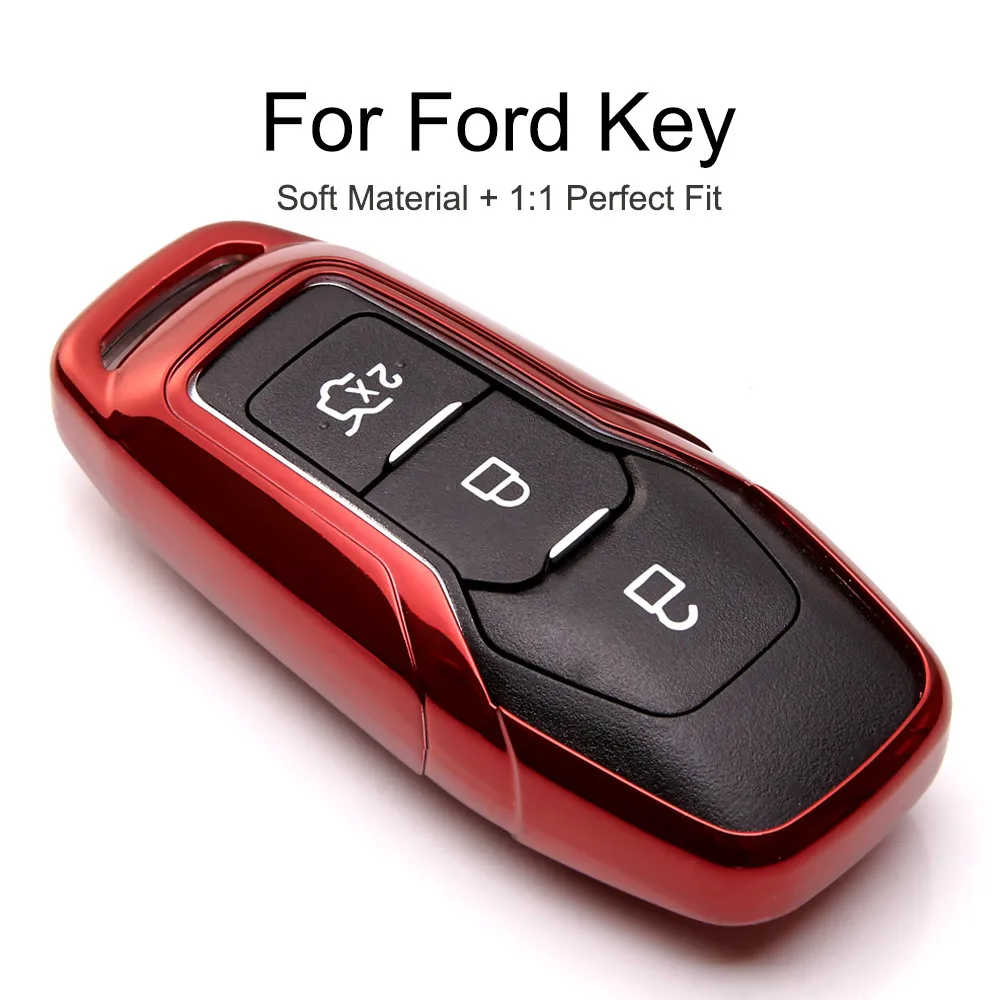 TPU Protection Car Key Case Cover Skin Shell For Ford Edge Mondeo Mustang For LINCOLN EDGE EXPLORER Key Fob Chain Ring Holder
TPU Protection Car Key Case Cover Skin Shell For Ford Edge Mondeo Mustang For LINCOLN EDGE EXPLORER Key Fob Chain Ring Holder
