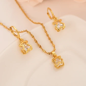 Gold bezel diamond bear jewelry set woman/girl necklace earrings jewelry set wedding bridal jewelry holiday gift
Gold bezel diamond bear jewelry set woman/girl necklace earrings jewelry set wedding bridal jewelry holiday gift