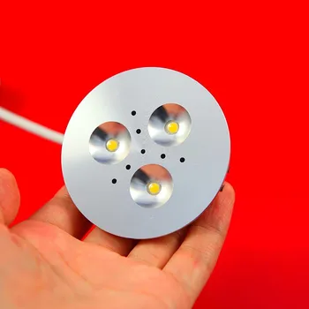 The thinnest 3X3W 9W Aluminum LED Cabinet Light puck light led down light CREE chip +constant current 3 years warranty
The thinnest 3X3W 9W Aluminum LED Cabinet Light puck light led down light CREE chip +constant current 3 years warranty